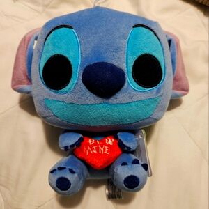 NWT Disney big head valentine Stitch